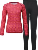 Tenson Sportshirt - Maat 38  - Vrouwen - Oranje/roze/zwart