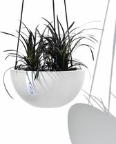 Ecopots HANGING BRUSSELS White Grey 27