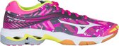 Mizuno Sportschoenen - Maat 37 - Vrouwen - roze/grijs/geel/wit