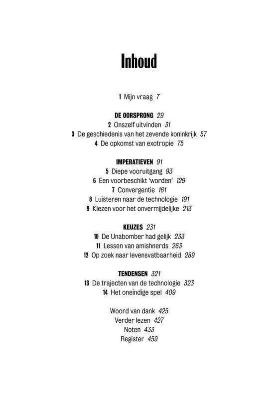 De wil van technologie
