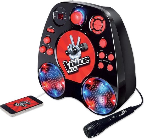 The Voice Kids karaokespeler zwart | bol.com