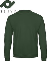 Senvi Basic Sweater (Kleur: Groen) - (Maat XXXXL - 4XL)
