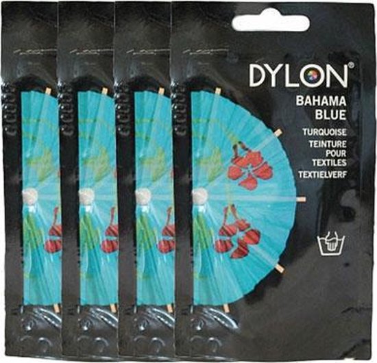 Dylon Textielverf Handwas 21 Turquoise Voordeelverpakking | bol.com