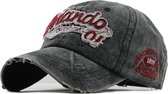 American Streetwear Cap - Orlando Original No. 01 -  Black Grey - Stonewashed