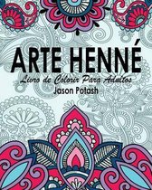 Arte Henne Livro de Colorir Para Adultos