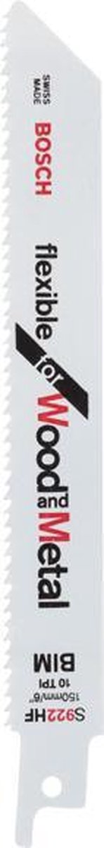 Bosch reciprozaagblad BIM - S 922 HF - 150 mm