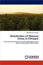 Distribution of Mimosa Invisa in Ethiopia