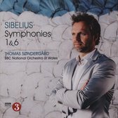 BBC National Orchestra Of Wales, Thomas Sondergard - Sibelius: Symphonies 1 & 6 (CD)