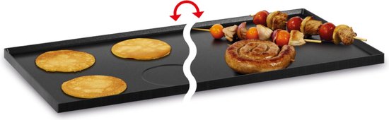 Fritel Omkeerbare teppanyaki/pannenkoekenplaat - voor Fritel RG 3140 + SR 3150 + SR 3160