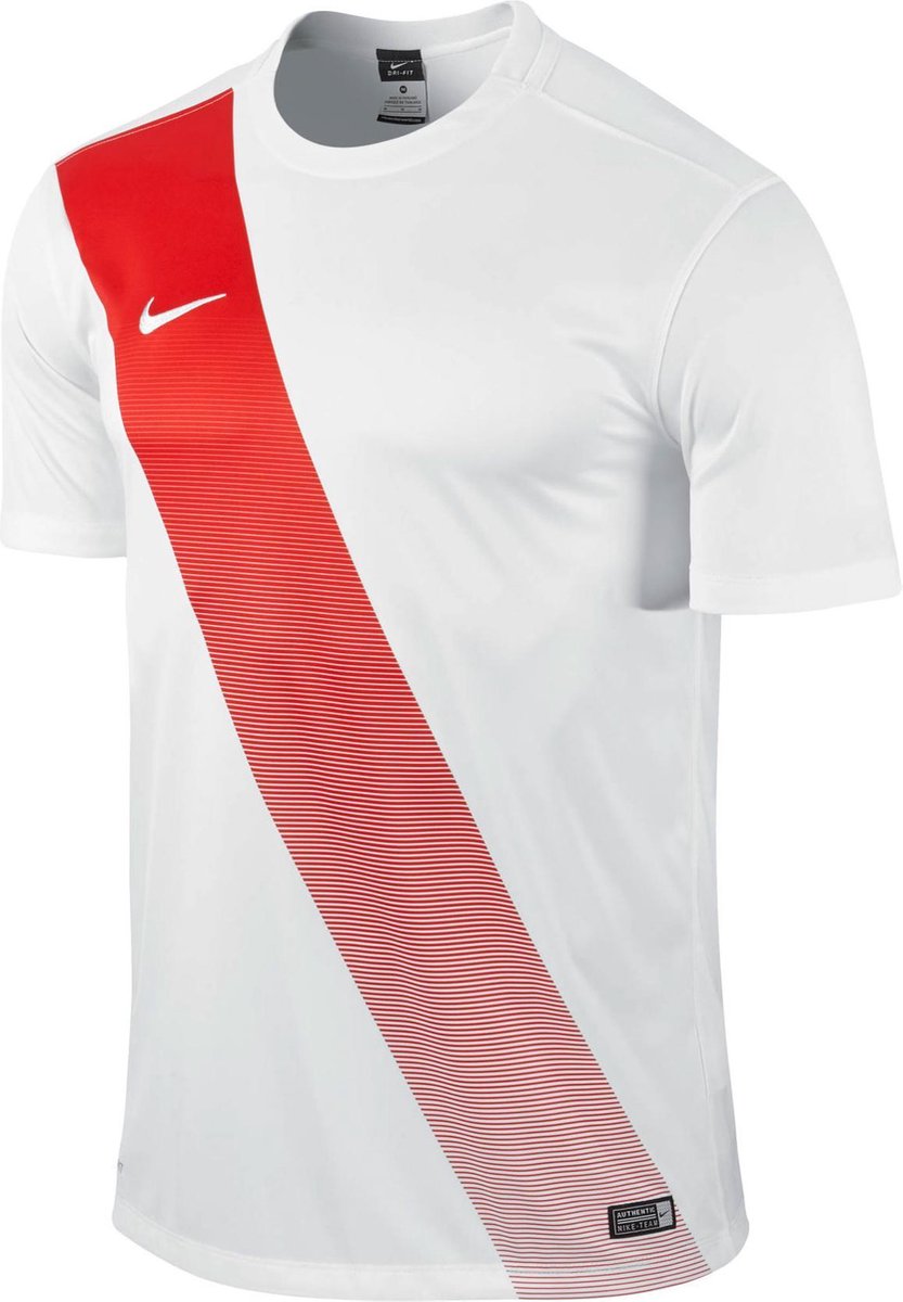 Nike Sash Jersey Sportshirt - Maat XL - Mannen - rood/wit