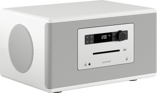Sonoro HIFI 510 - Wit | Stereo Speaker - Dab radio - CD-Speler - Bluetooth  | bol.com