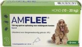 Amflee Spot-on Hond (10-20kg) - 3 Pipetten