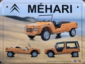 Citroen Mehari Metalen wandbord 30 x 40 cm.