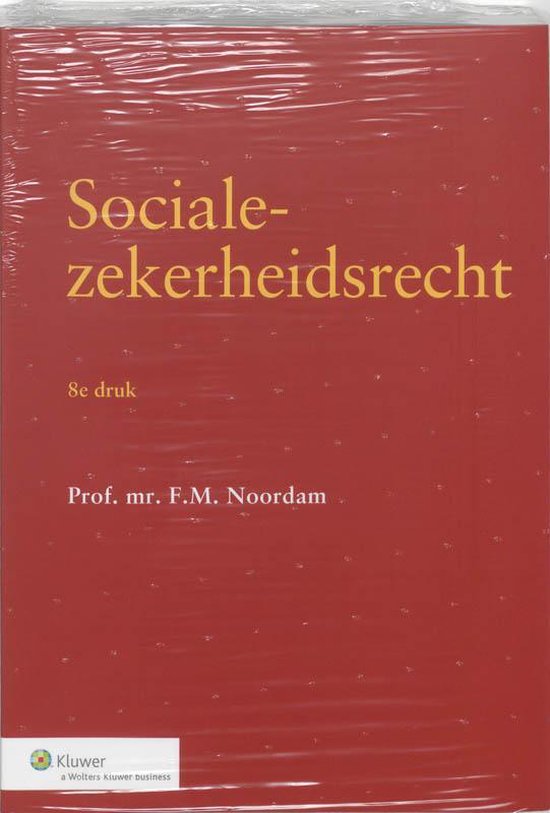 Socialezekerheidsrecht - cover