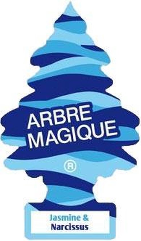 Arbre Magique Luchtverfrisser Jasmine & Narcis Blauw - Autogeurtje