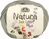 DMC Natura Just Cotton N09 Gris Argent. PAK MET 10 BOLLEN a 50 GRAM. KL.NUM. 60.