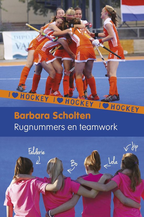 I love hockey 6 - Rugnummers en teamwork - cover
