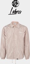 Laboss Windafstotend Coach Jacket Beige - Unisex - Maat L