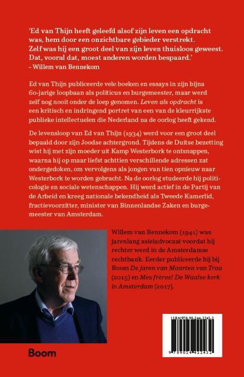 Ed van Thijn - back cover