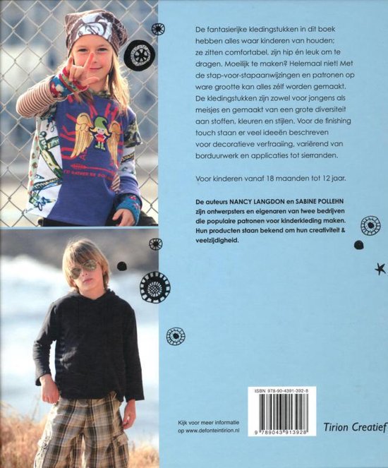 Hippe Kinderkleding Zelf Gemaakt, Nancy Langdon & Sabine Pollehn |  9789043913928 | Boeken | bol.com