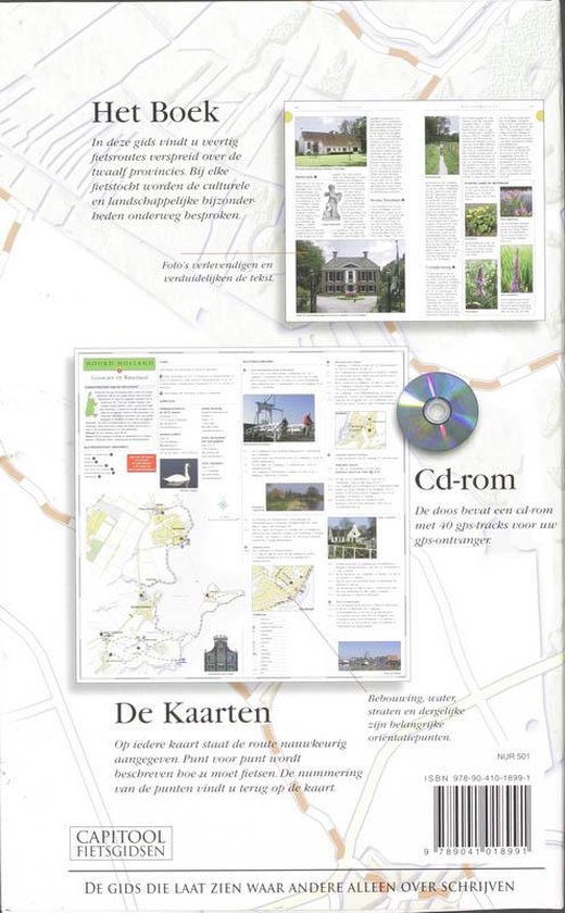 Capitool De Mooiste Fietsroutes In Nederland En Cdrom, N. van den Bergh  |... | bol.com