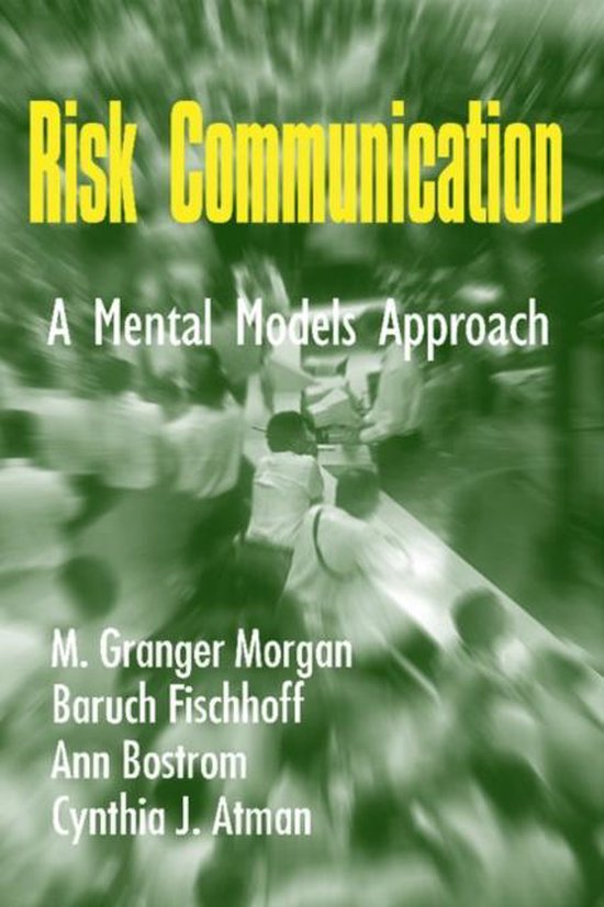 Risk Communication 9780521802239 Professor M Granger Morgan