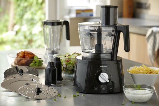 Philips Avance HR7776/90 - Foodprocessor - 1000W - Zwart van Philips — afbeelding 5