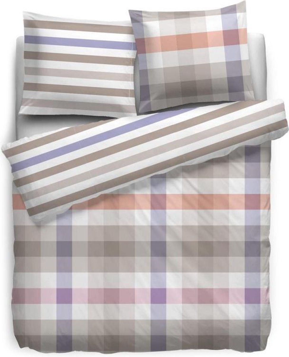 Face2Face Joey Dekbedovertrek - Litsjumeaux - 260x200/220 cm - Pastel