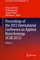 Proceedings of the 2012 International Conference on Applied Biotechnology (ICAB 2012)