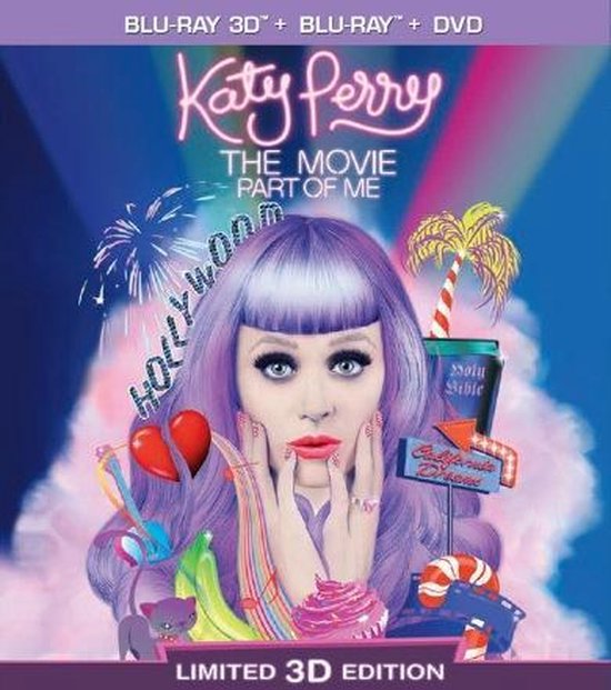 Cover van de film 'Katy Perry: Part Of Me'
