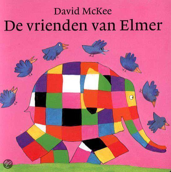 Cover van het boek 'De vrienden van Elmer'