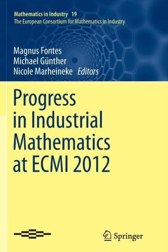 Progress in Industrial Mathematics at Ecmi 2012 - cover
