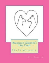 Beauceron Valentine's Day Cards