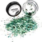 Moon Glitter Iridescent Glitter Shakers, Blue, Single, 5G