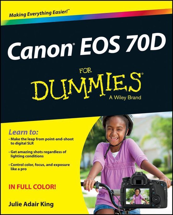 Canon EOS 70D For Dummies - cover