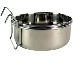 Nobby Vogelvoerbak met beugel - RVS - Ø 12.5 cm - 2 stuks