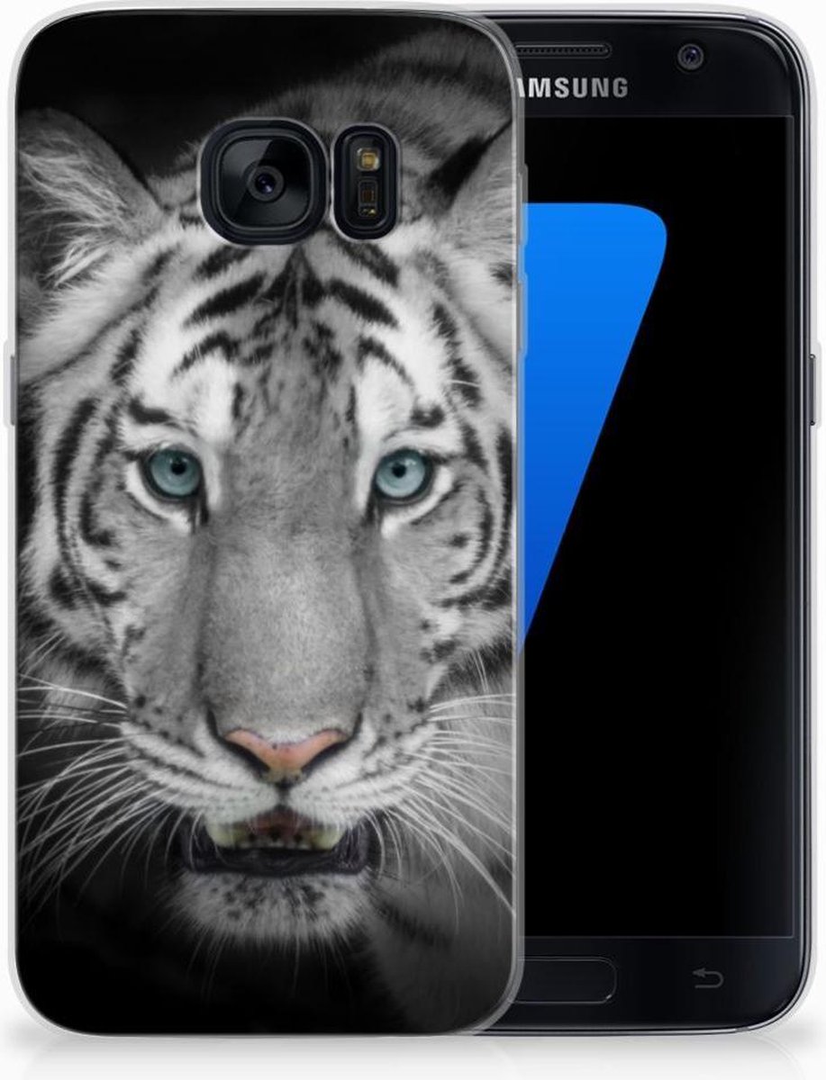Samsung Galaxy S7 TPU Hoesje Tijger