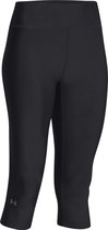 Under Armour HeatGear Armour Capri - Sportbroek - Vrouwen - Maat XS - Zwart