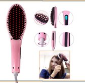 Stijlborstel | Straight brush | Elektrische Haarborstel | Stijltang Hairbrush | Stijltangborstel brush | Kleur: Zwart