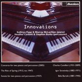 Murray McLachlan & Kathryn Page - Heather Corbett - Innovations - Music For Two Pianos & Percussion (CD)