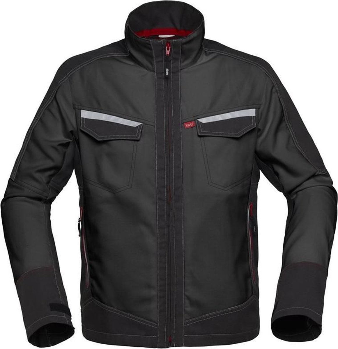HAVEP Korte jas/Vest - Attitude - 50172 - Zwart/Antraciet - maat XXL