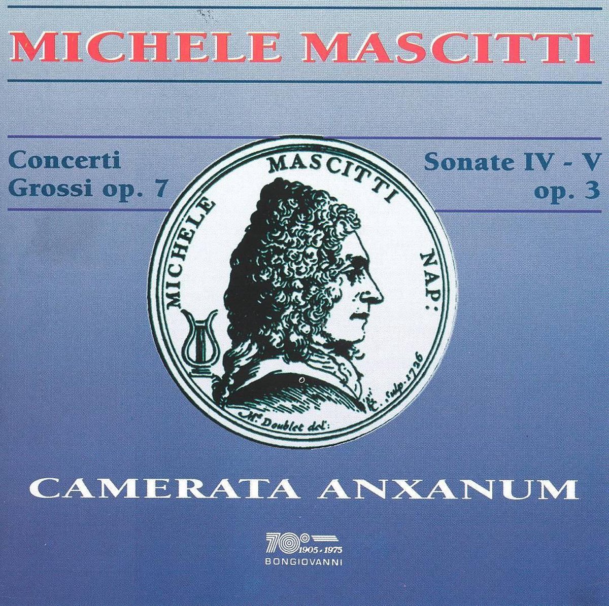 Mascitti: Concerti Grosso Op. 7/ Sonate Iv -V Op.