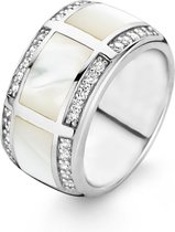 TI SENTO Milano Ring 1346MW - Maat 54 (17,25 mm) - Gerhodineerd Sterling Zilver