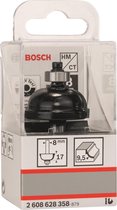 Bosch - Paneelfrees F 8 mm, R1 9,5 mm, D 35 mm, L 16,5 mm, G 59 mm