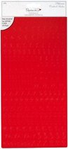Alphamini Cardstock Stickers - Capsule (2Pk) Cranberry & Apple (Red)