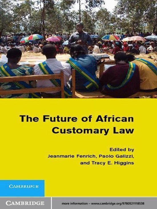 The Future of African Customary Law - cover