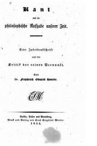 Kant und die philosophische Aufgabe unserer Zeit