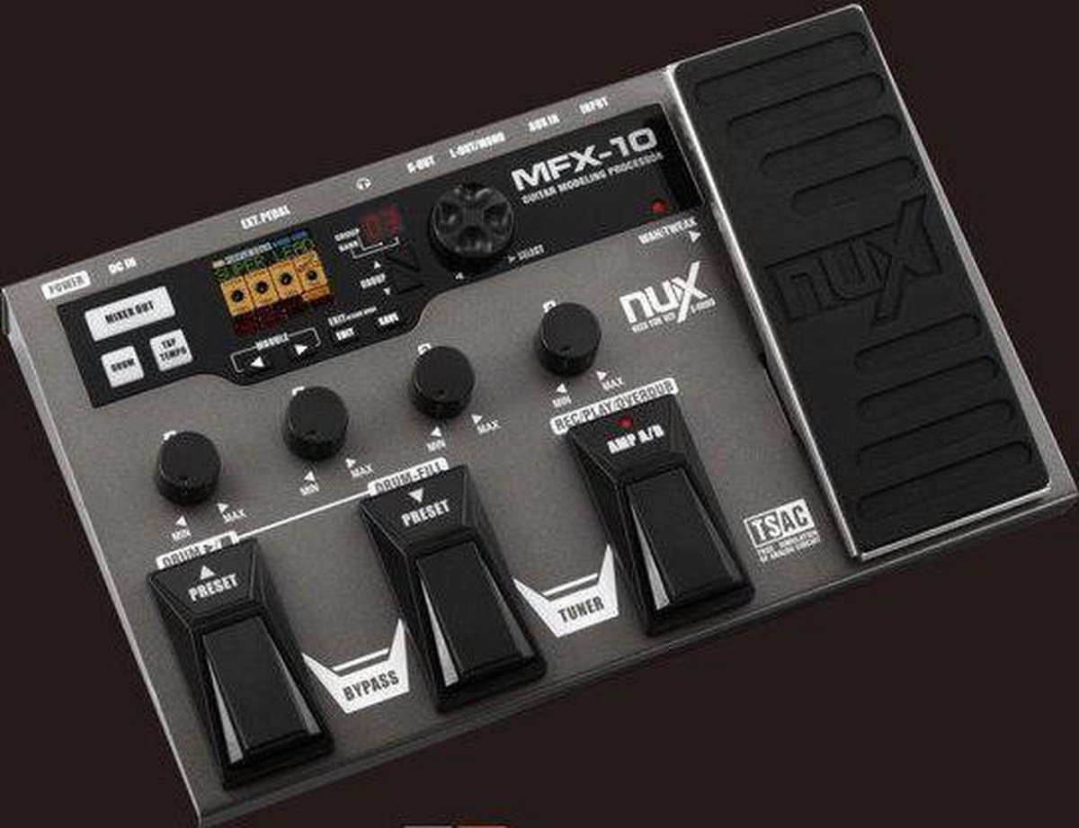 MFX-10 Multi-Effects Processor voor de gitaar. | bol.com