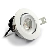 Dimbare Led inbouwspot kantelbaar 5.5Watt Wit 3000k