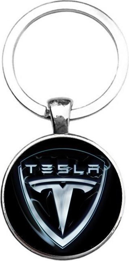 Sleutelhanger Glas - Tesla | bol.com